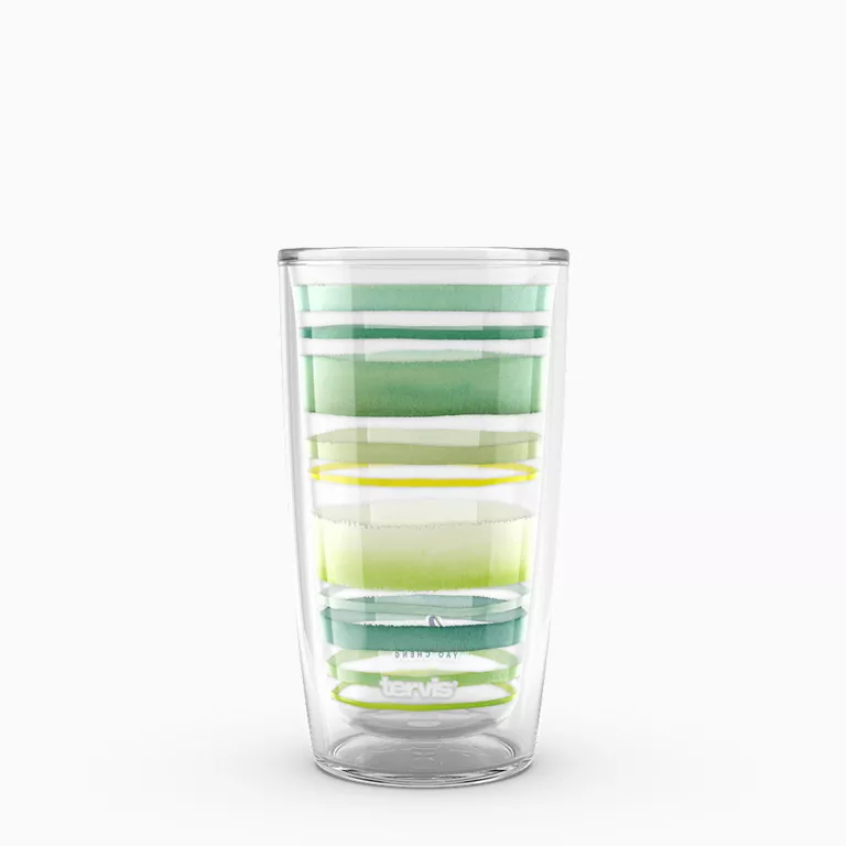 Yao Cheng - Green Blue Stripe