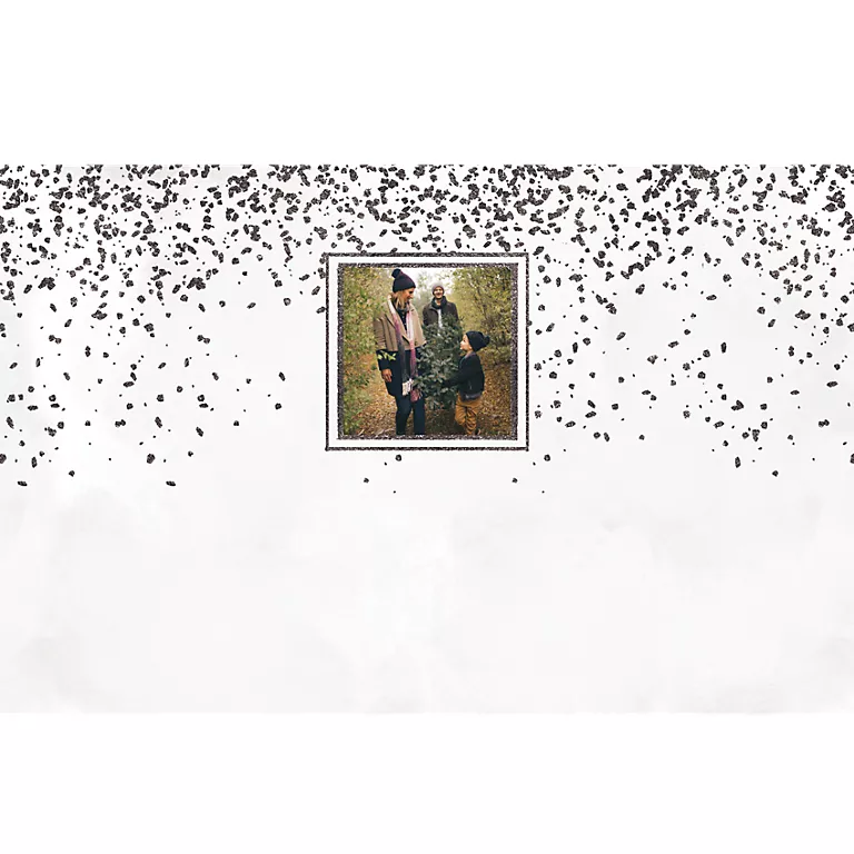 Black Glitter - 1 Photo Custom Template - Image 4