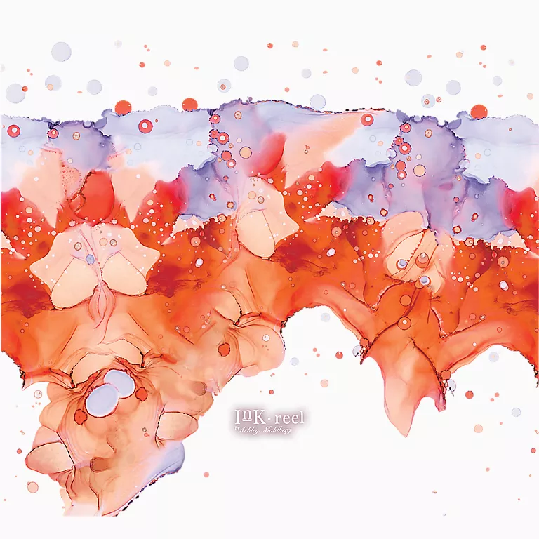Inkreel Apricot Petals - Image 2