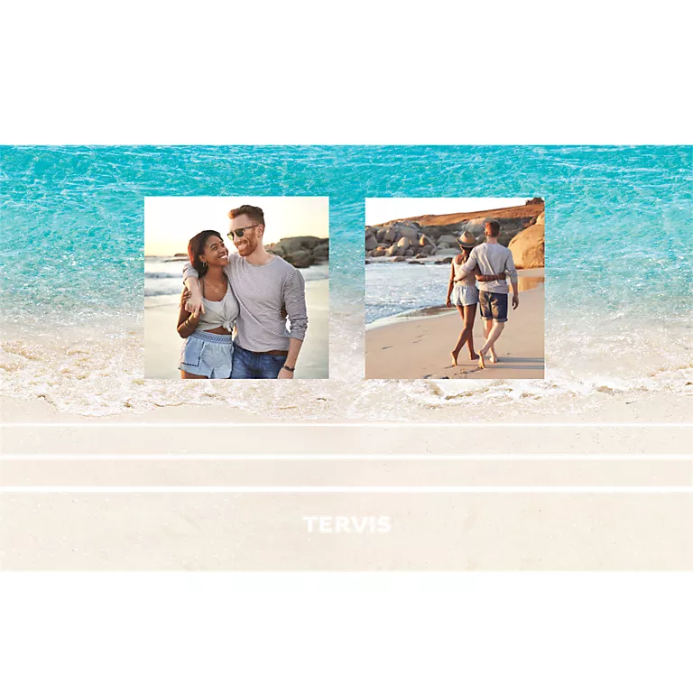 Alternative view of Beach - 2 Photo Custom Template