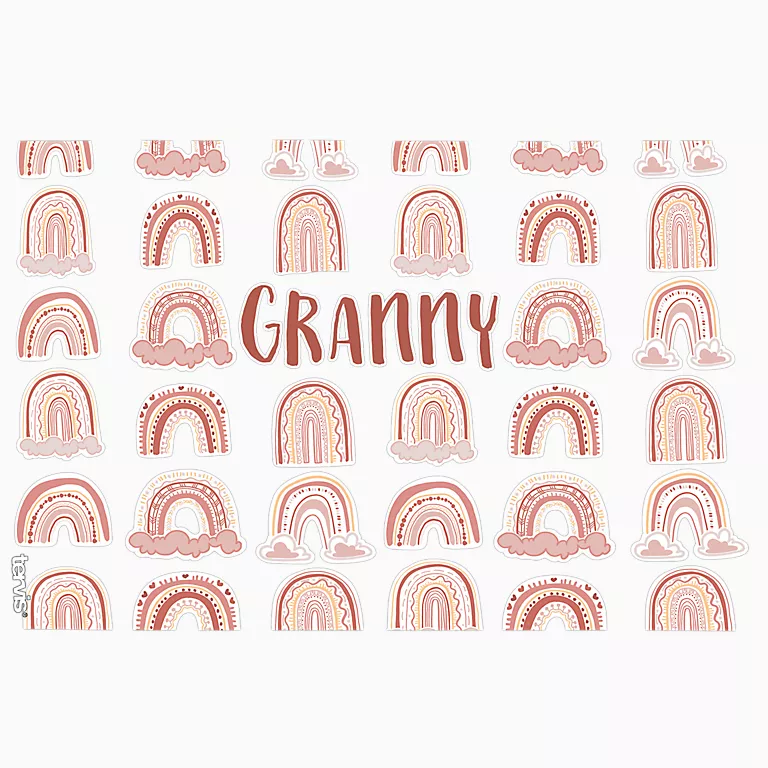 Alternative view of Boho Rainbow - Granny
