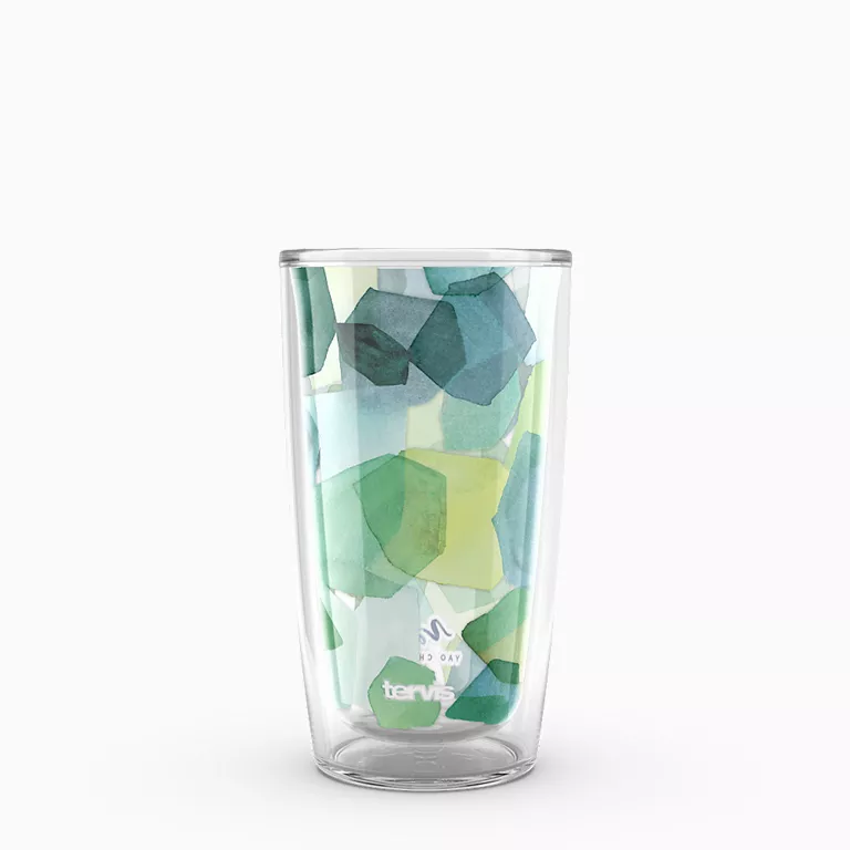 Yao Cheng - Hexagon Green Blue