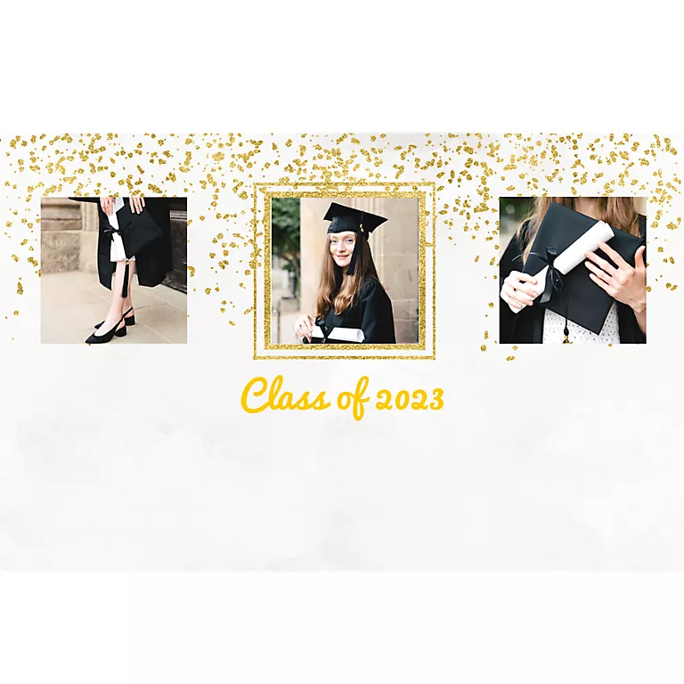 Gold Glitter - 3 Photo Custom Template - Image 2