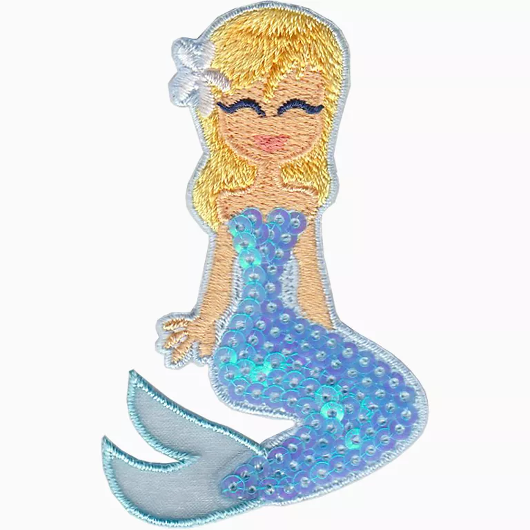 Alternative view of Blue Sequins Mermaid