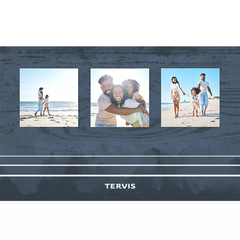 Navy Driftwood - 3 Photo Custom Template - Image 2