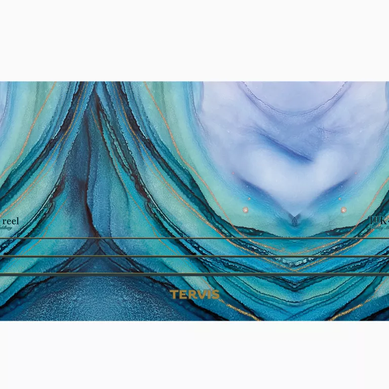 Alternative view of Inkreel - Teal Wave