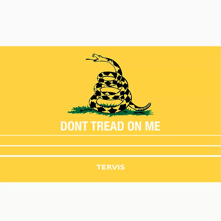 Alternative view of Patriotic Gadsden Flag