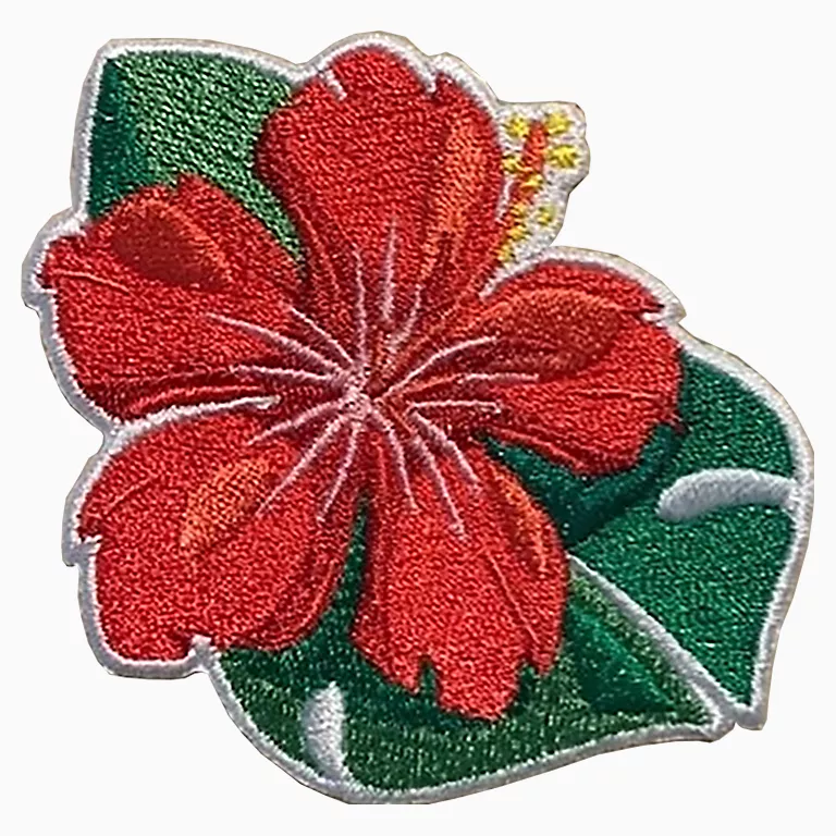 Tropical Red Hibiscus - Image 2