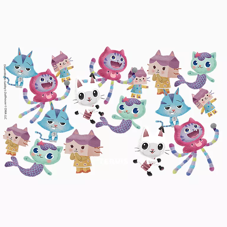 Gabby's Dollhouse - Cat Pattern - Image 2