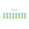 Easter - Green & Blue Bunnies - Image 2