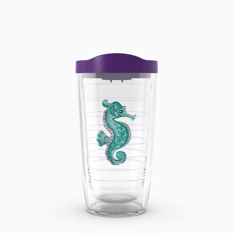 Purple Teal Seahorse - Image 6