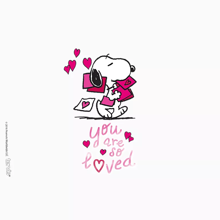 Alternative view of Peanuts™ - Snoopy You Are So Loved
