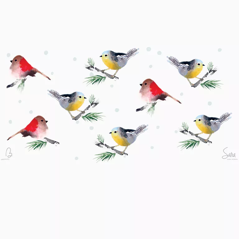 Alternative view of Sara Berrenson - Chickadee Holiday