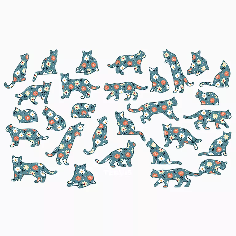 Alternative view of Floral Cat