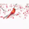 Cardinal and Berry Branches - Image 5