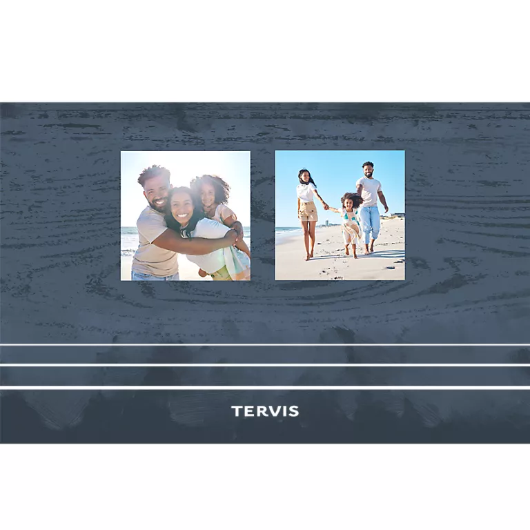 Navy Driftwood - 2 Photo Custom Template - Image 2