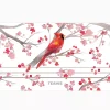 Cardinal and Berry Branches - Image 2
