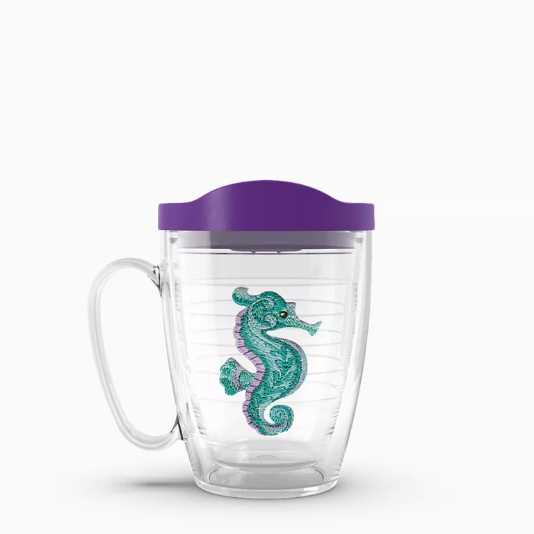 Purple Teal Seahorse - Image 4