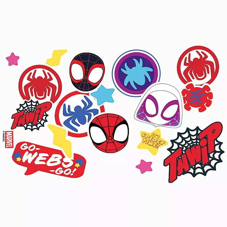 Alternative view of Marvel - Spidey and Friends Stickers