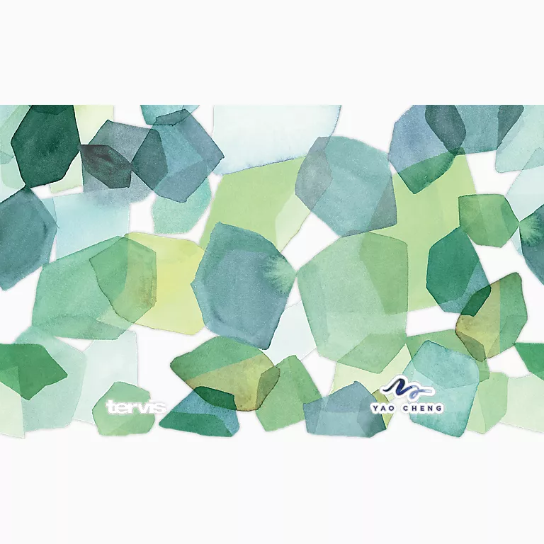 Alternative view of Yao Cheng - Hexagon Green Blue
