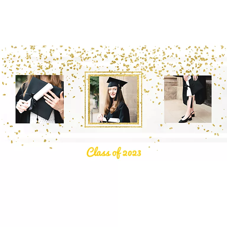 Gold Glitter - 3 Photo Custom Template - Image 2