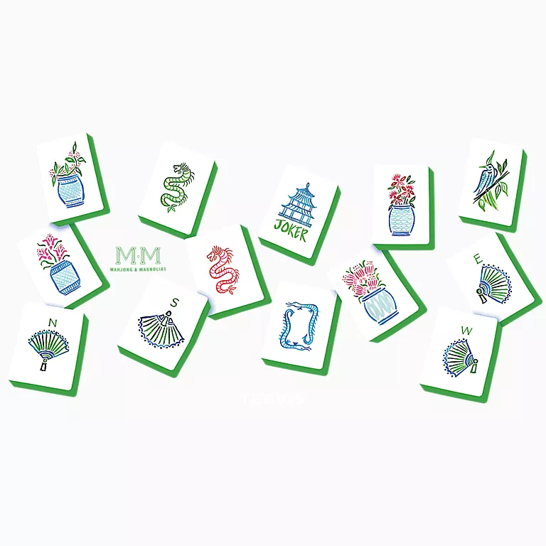 Alternative view of Mahjong & Magnolias® - Tile Toss