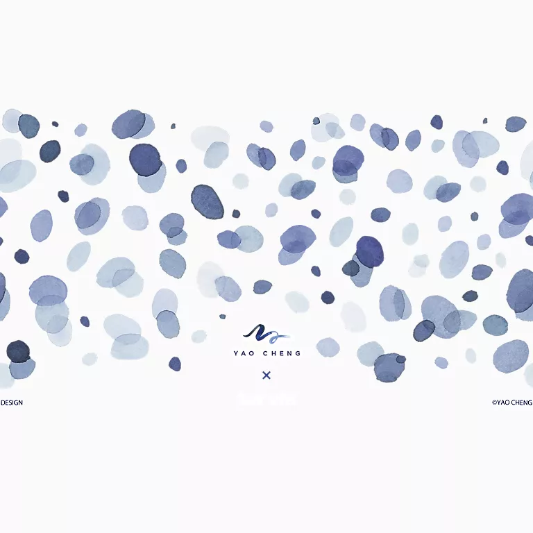 Alternative view of Yao Cheng - Azure - Pebbles