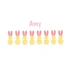 Easter - Pink & Yellow Bunnies - Image 2