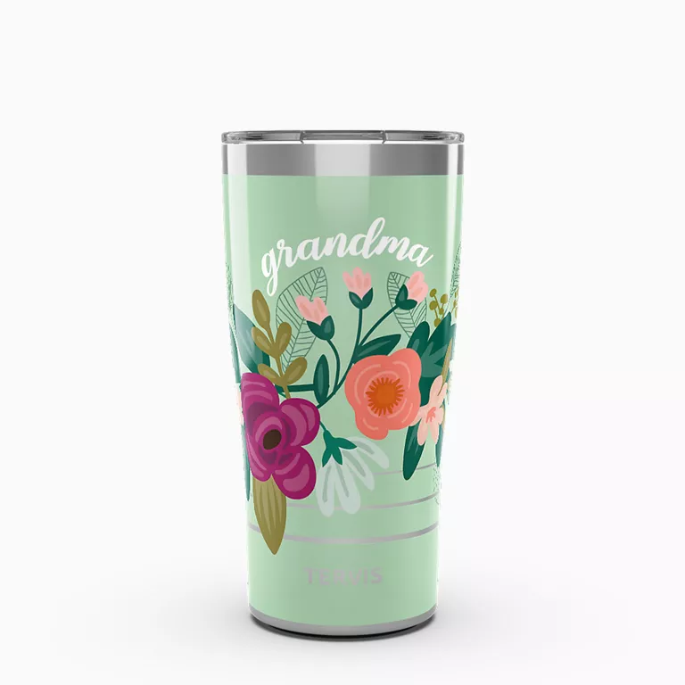 Mint Floral Grandma