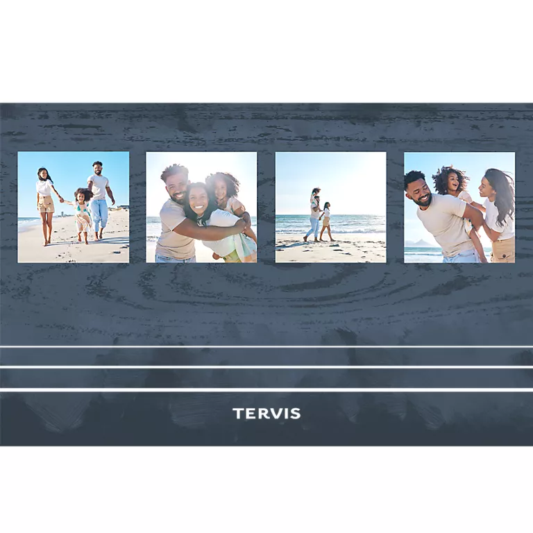 Navy Driftwood - 4 Photo Custom Template - Image 4
