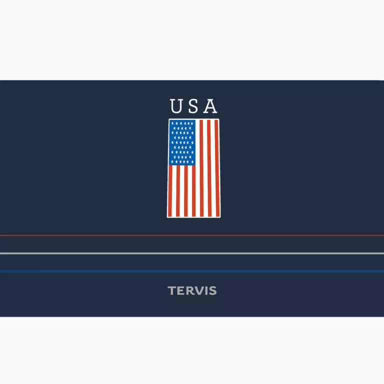 Alternative view of Americana - USA Flag