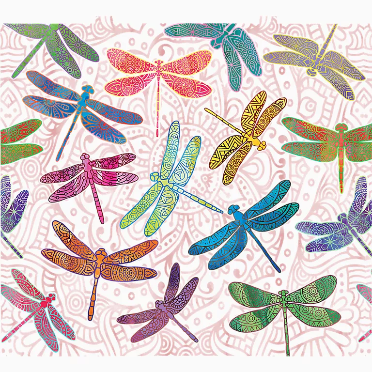 Alternative view of Dragonfly Mandala