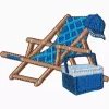 Beach - Cool Blue Cooler - Image 2