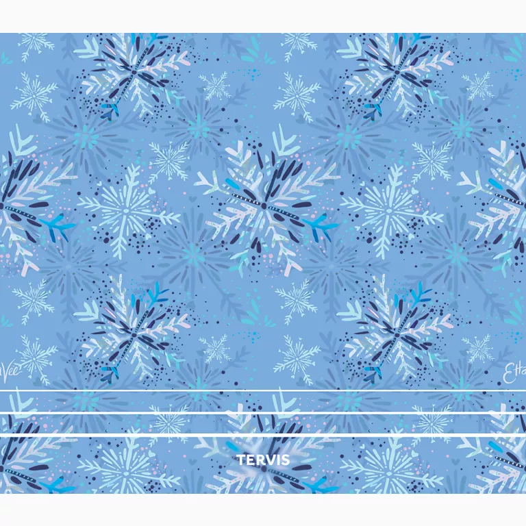 Alternative view of EttaVee - Icy Blue Snowflakes